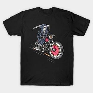 Motobiker skull T-Shirt